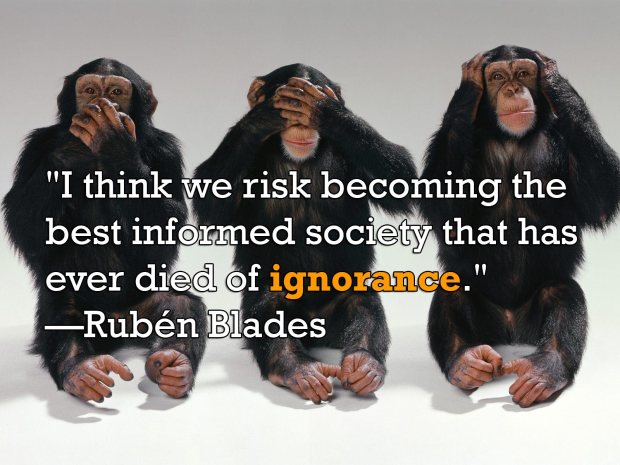 Rubén Blades: Informed Ignorance